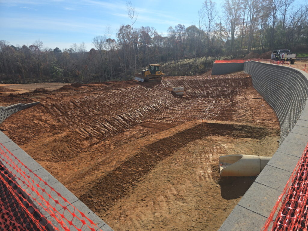 pond construction